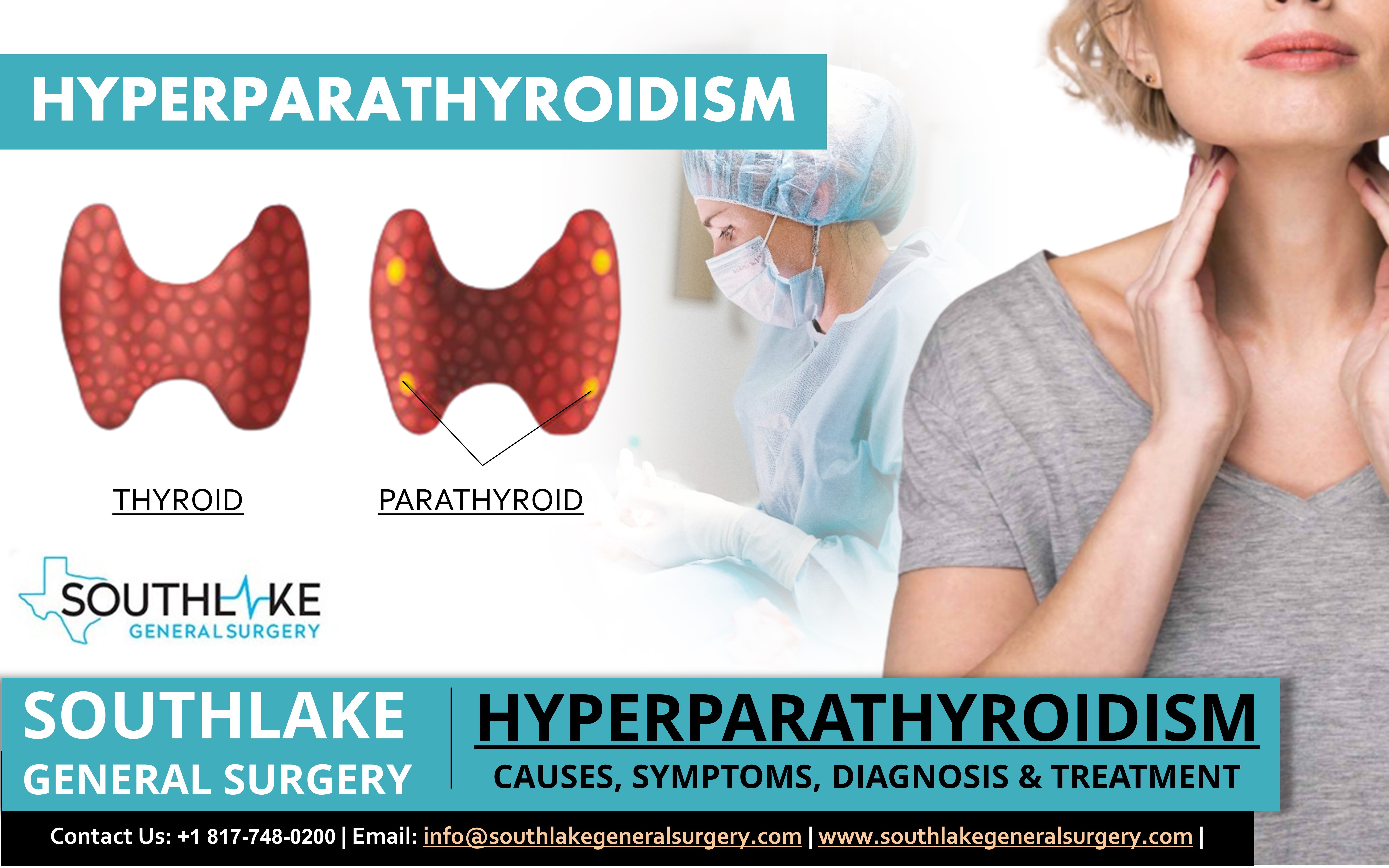 Hyperparathyroidism - Causes, Symptoms, Diagnosis & Treatment