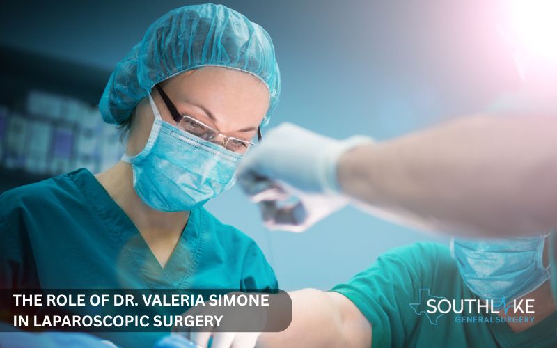 Experienced laparoscopic surgeon Dr. Valeria Simone, known for using advanced minimally invasive techniques.